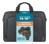 MOBILIS Torba za laptop 16", crna